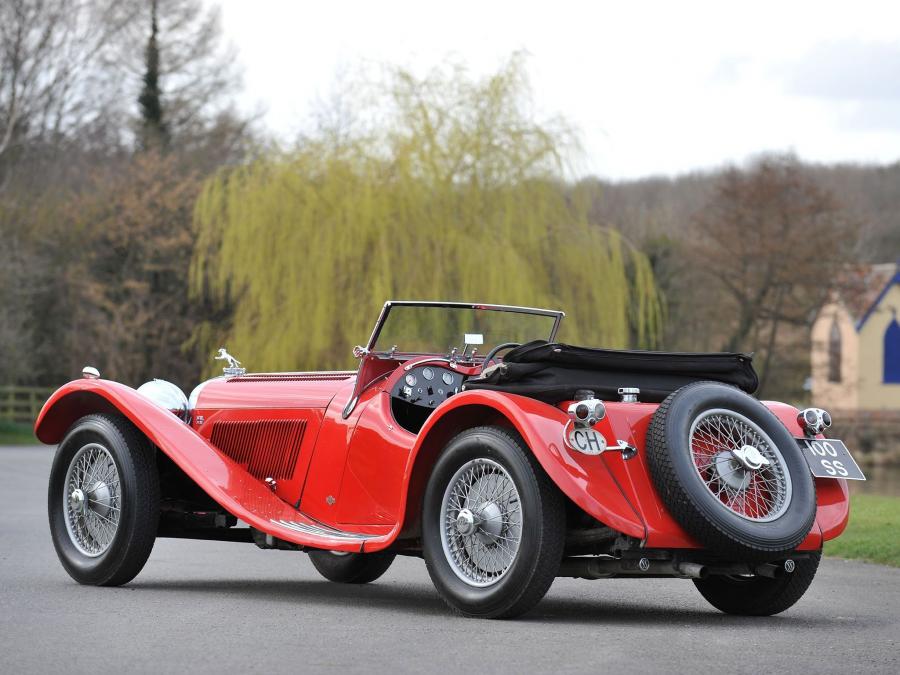  Jaguar SS 100 3&frac12;-Litre Roadster 1936 года  (фото 15 из 16)